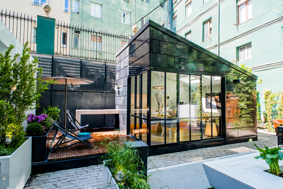 La Casa de Agua, innovador sistema constructivo instalado en el Parque de Innovación