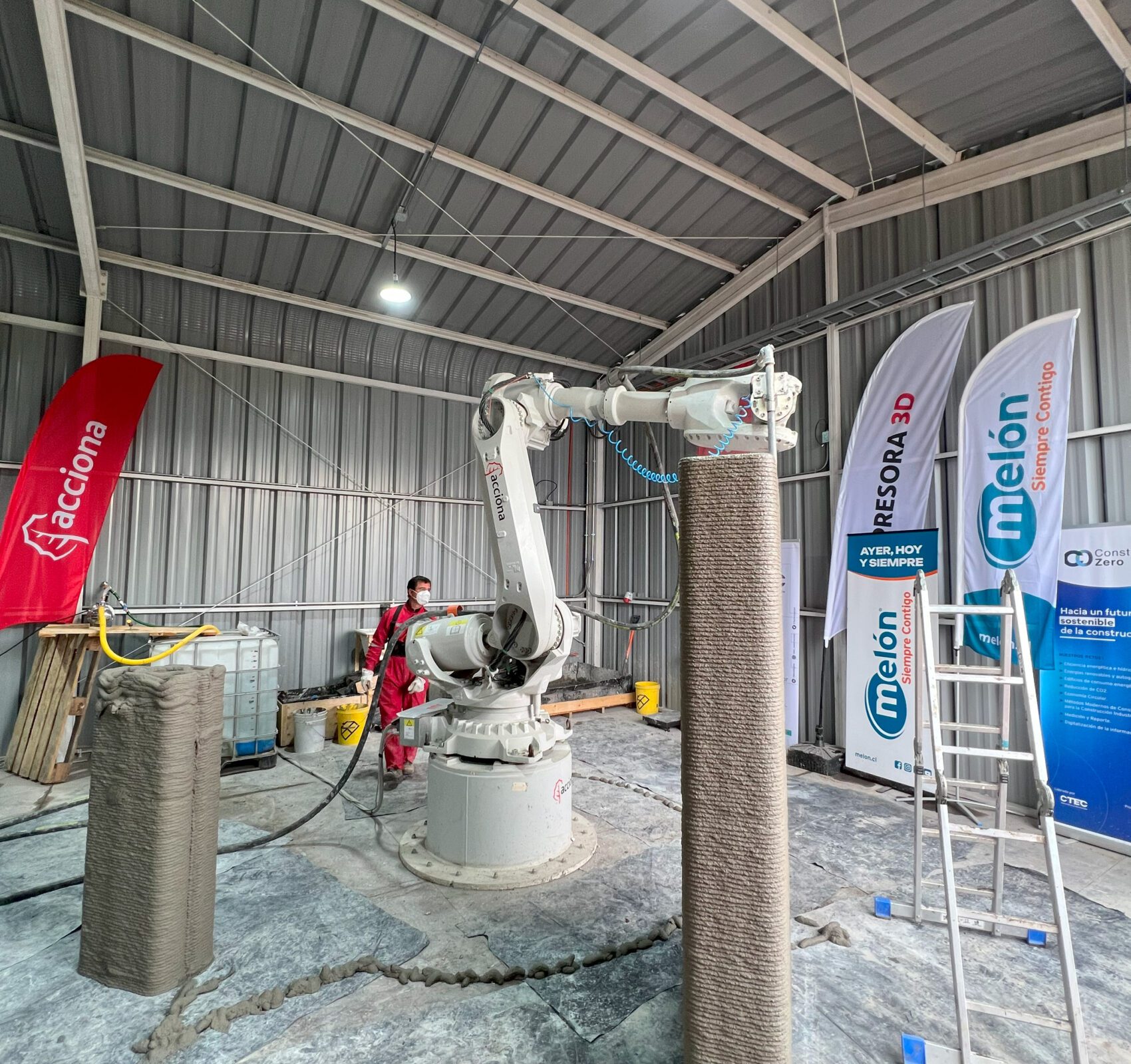 Impulsando la construcción sustentable: Hormigón 3D y Eco Hormigón reduce hasta 99% el consumo energético en obra