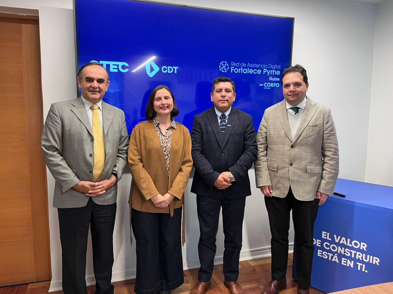Lanzan “Impulso Digital Ñuble” para acelerar la transformación digital de pymes de la construcción en la región